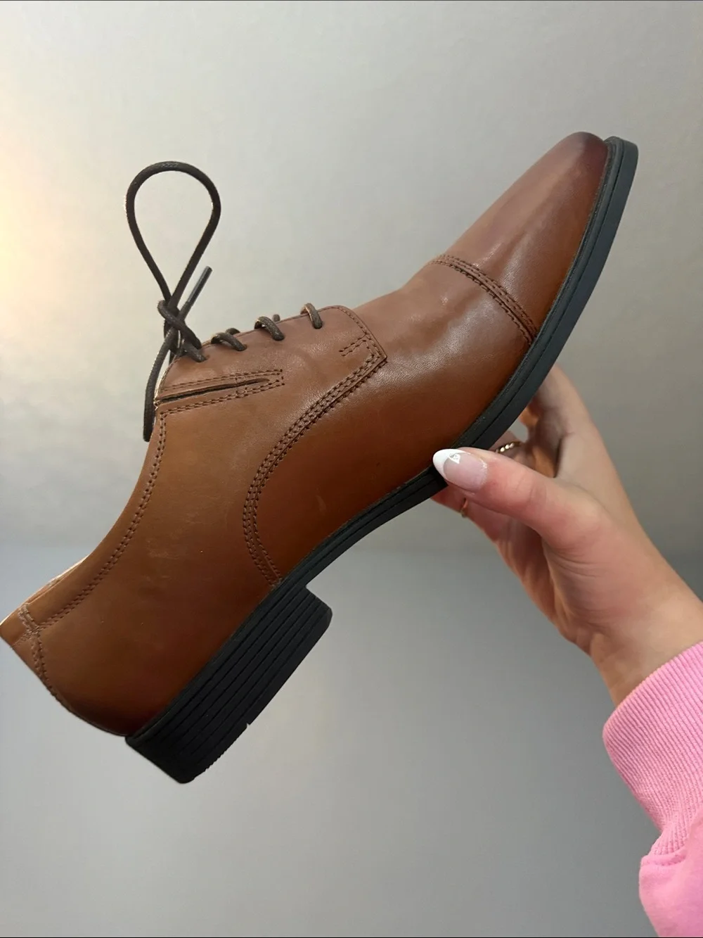 Clarks Mens Whiddon Oxford Shoes
